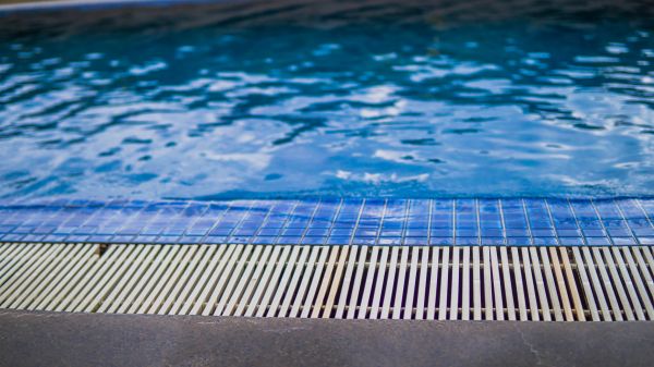Pool Deck Water Drain Install